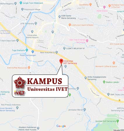 Location Lecture (Google Map) Ivet University Semarang Nomor